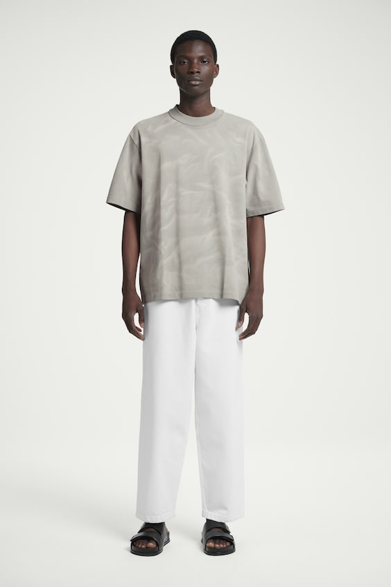 HM OVERSIZED-T-SHIRT MIT ACID-WASCHUNG JETZT KAUFEN