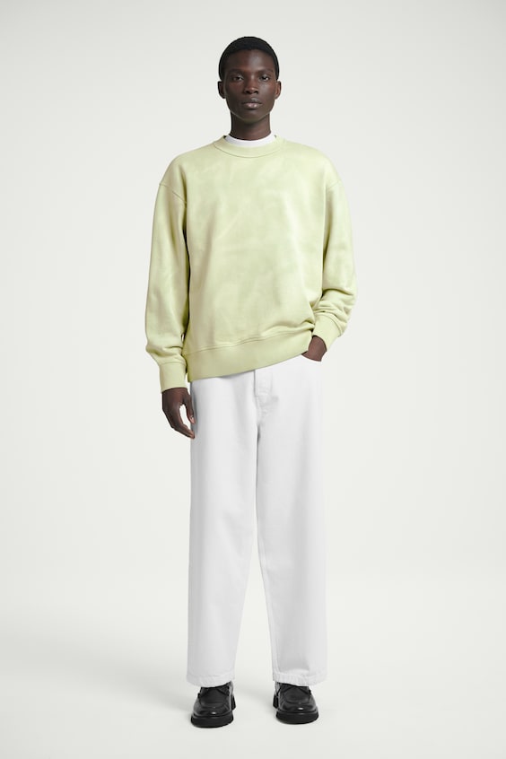 HM SWEATSHIRT MIT ACID-WASCHUNG Neueste Stile
