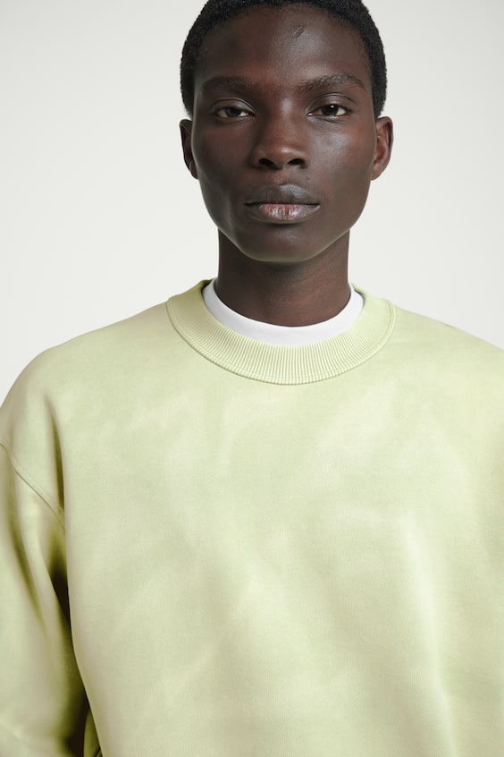 HM SWEATSHIRT MIT ACID-WASCHUNG Neueste Stile