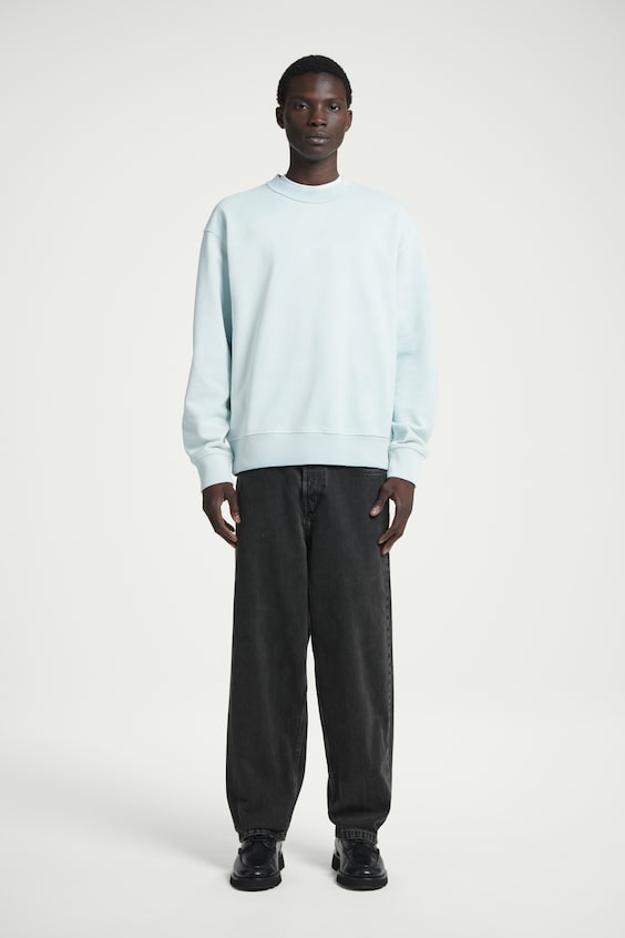 HM SWEATSHIRT MIT ACID-WASCHUNG Letzte 2 Tage