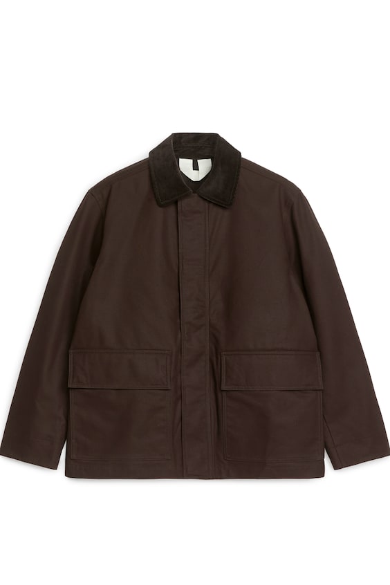 HM Jacke aus gewachster Baumwolle Bis zu 50% Rabatt