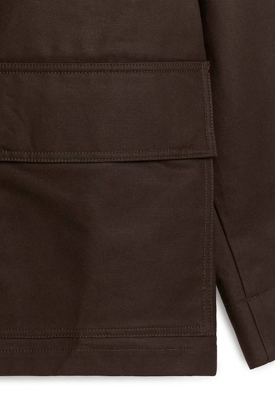 HM Jacke aus gewachster Baumwolle Bis zu 50% Rabatt