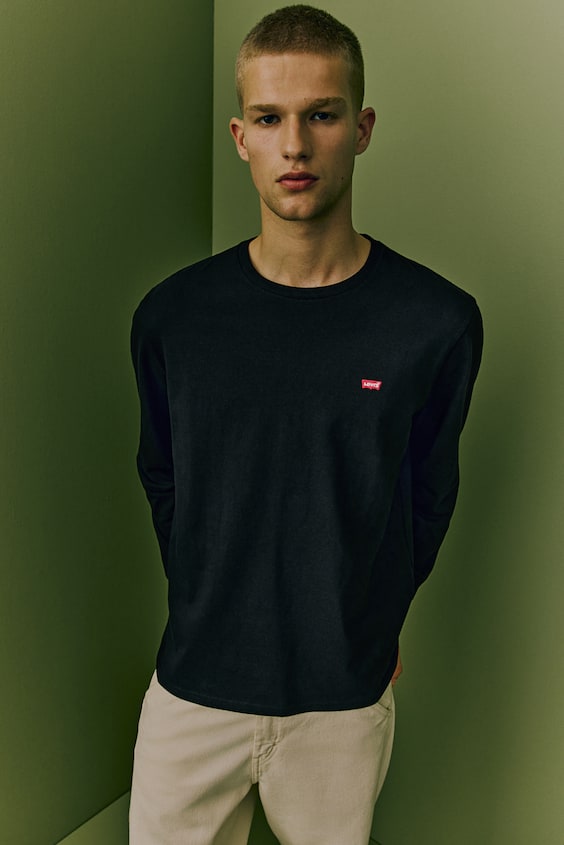 HM Men's Original Housemark Long-sleeve T-shirt 50% Rabatt mit kostenlosem Versand