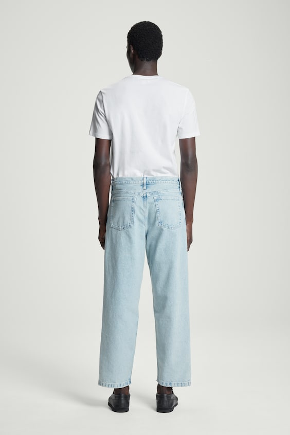 HM DOME JEANS – GERADES/KNÖCHELLANGES BEIN Black Friday Preise
