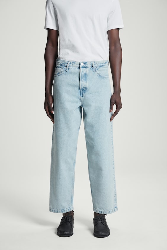 HM DOME JEANS – GERADES/KNÖCHELLANGES BEIN Black Friday Preise