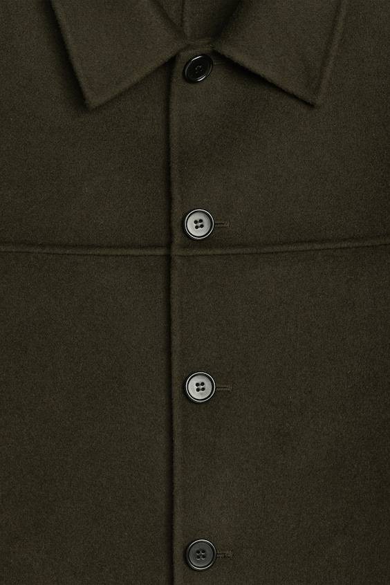 HM Doubleface-Jacke aus Wollmischung Im Verkauf