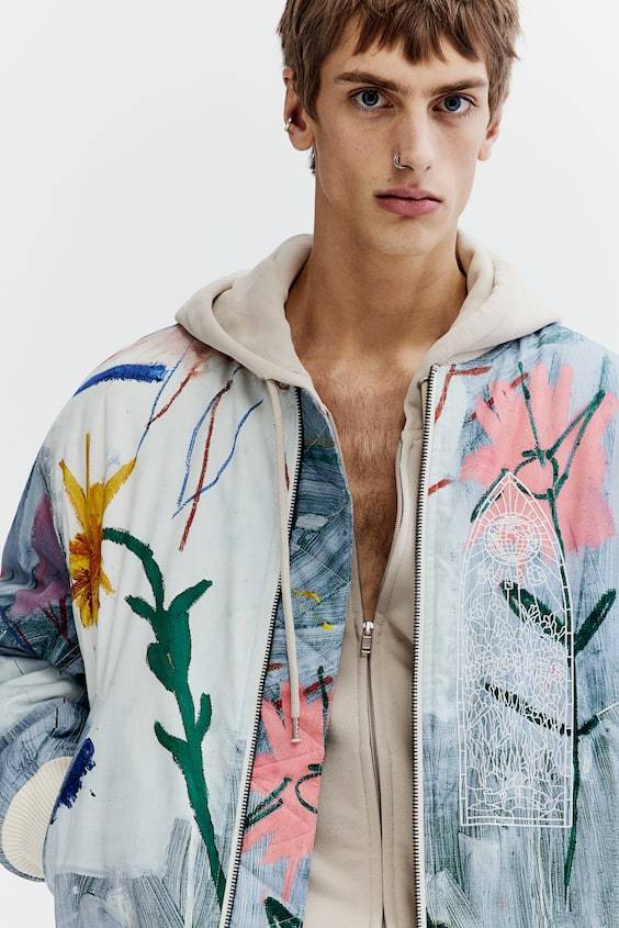 HM Pilotenjacke in Loose Fit Outlet
