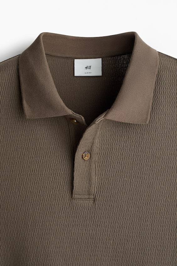 HM Poloshirt in Slim Fit Schlussverkauf