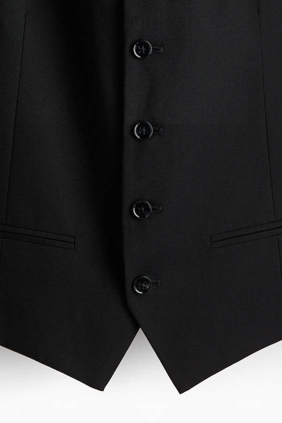 HM Anzugweste in Slim Fit Valentinstagsangebot