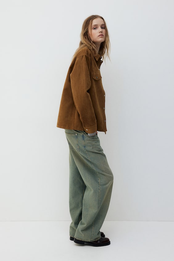 HM Napped shirt Super Sparpreis