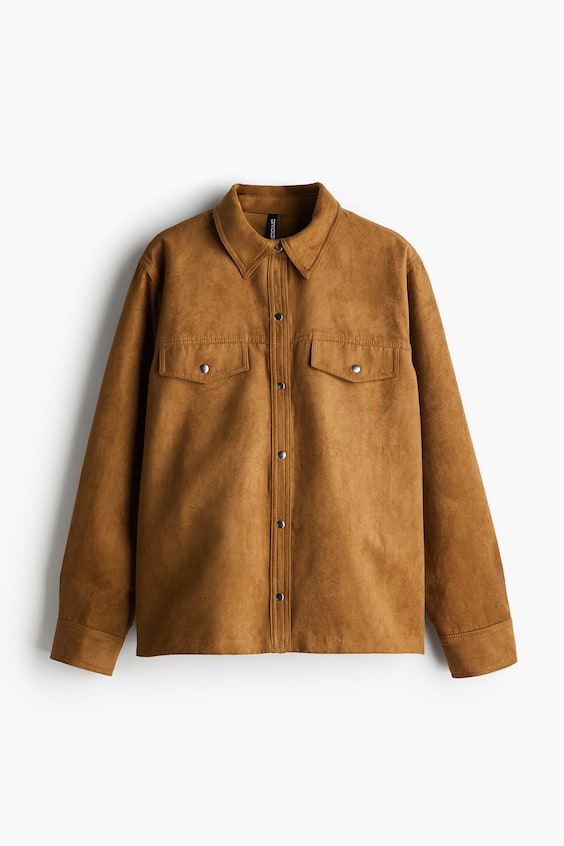 HM Napped shirt Super Sparpreis