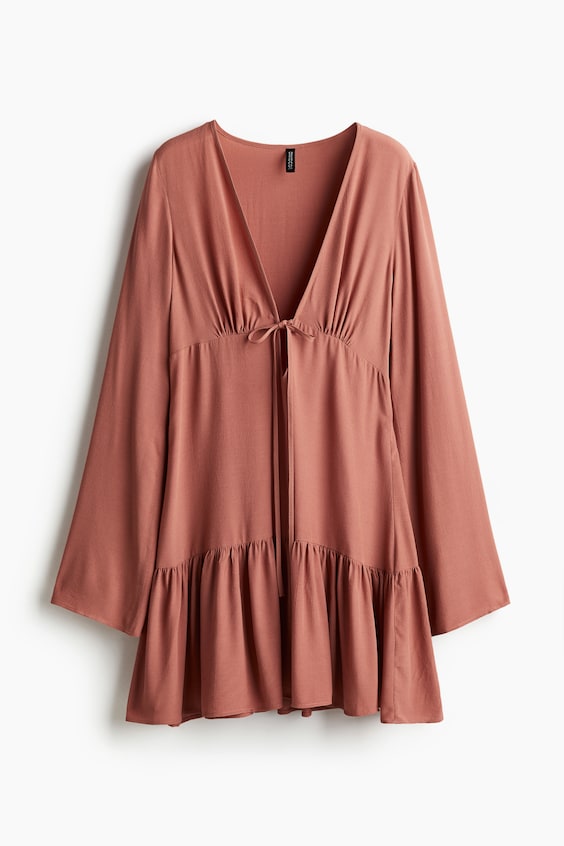 HM Kleid mit V-Ausschnitt JETZT KAUFEN