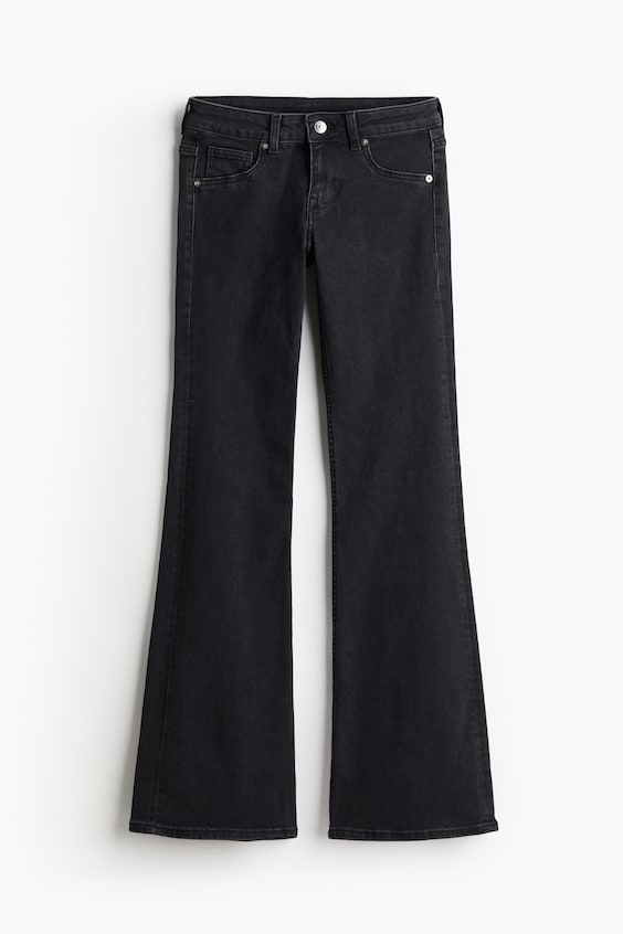 HM Flared Low Jeans Super Rabatt