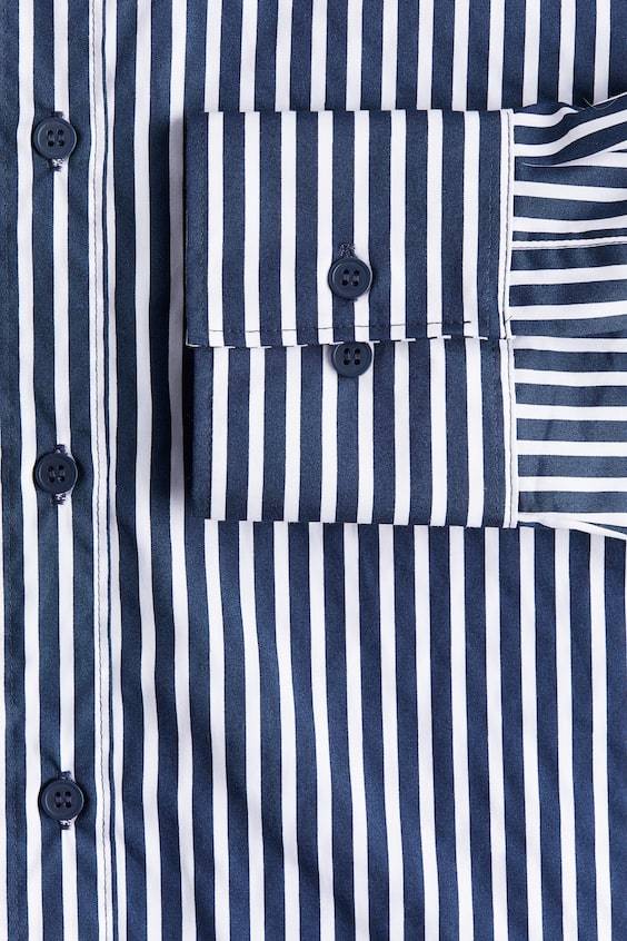 HM Hemdbluse aus Popeline Fabrikladen