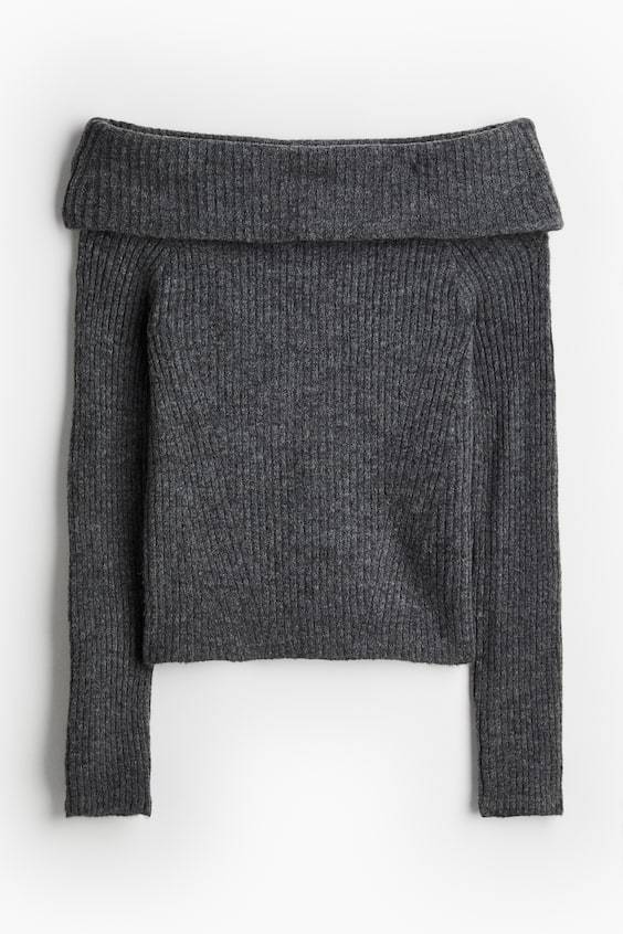 HM Schulterfreier Pullover 2025