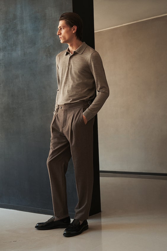 HM Elegante Hose in Regular Fit im Angebot