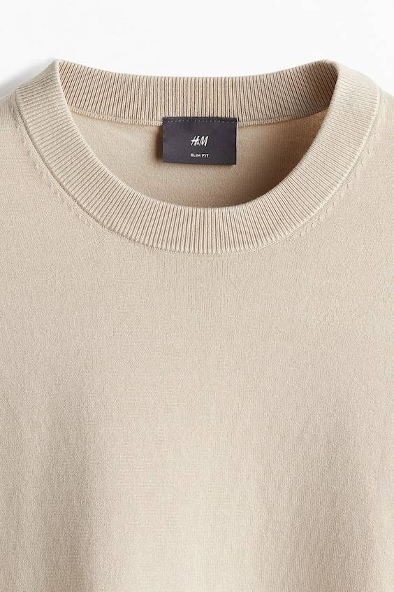 HM Feinstrickpullover Slim Fit Sonderangebot