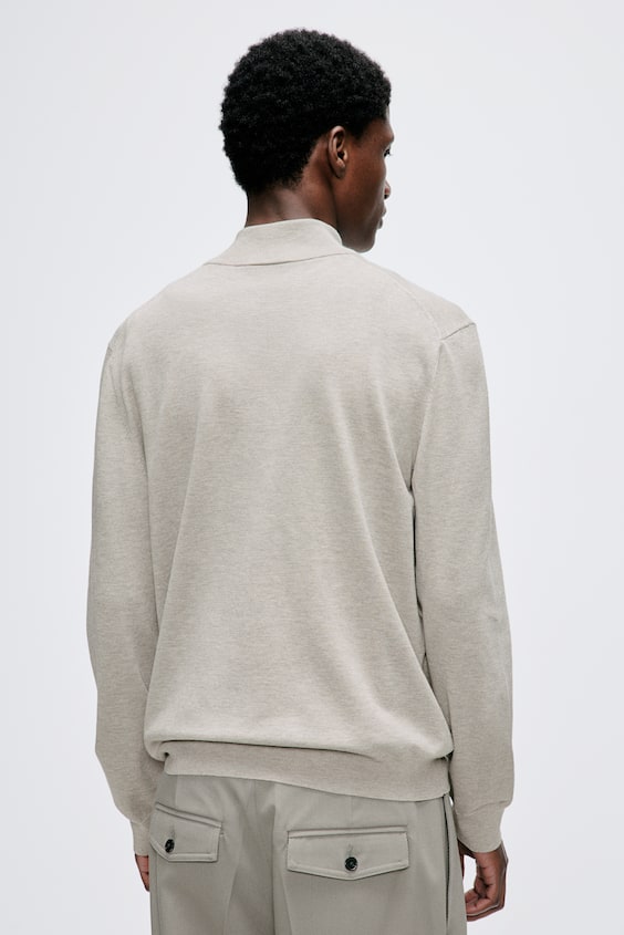 HM Feinstrick-Troyer in Slim Fit Saisonschlussverkauf
