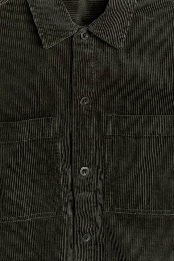 HM Overshirt aus Cord Vatertagsangebot