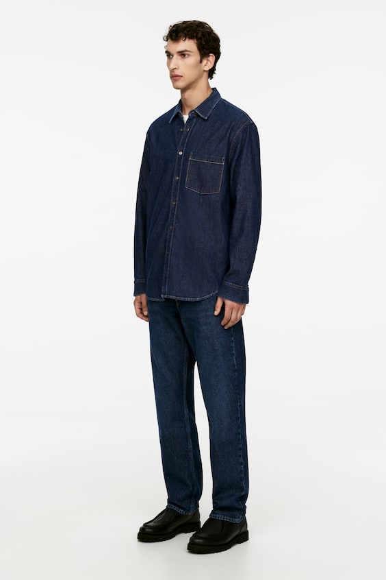HM Legeres Jeanshemd Lagerräumung