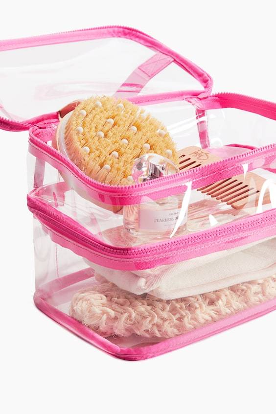 HM Große zweistöckige Kulturtasche Zeitlich begrenztes Angebot