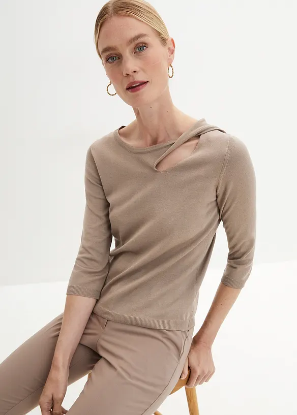 bpc selection Pullover mit Detail Outlet