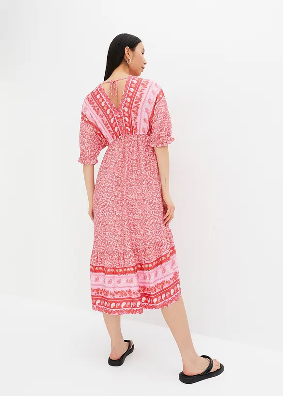 RAINBOW Vokuhila Kleid Sonderangebote