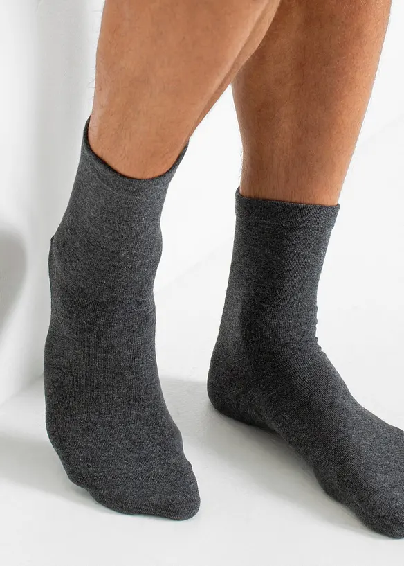 bonprix Socken mit druckfreiem Bündchen mit Bio Baumwolle (4er Pack) Bis zu 60% Rabatt