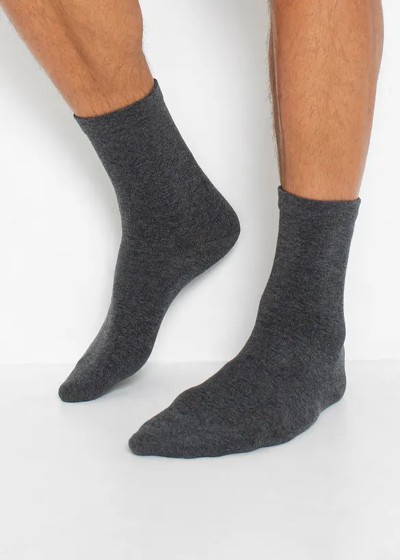 bonprix Socken mit druckfreiem Bündchen mit Bio Baumwolle (4er Pack) Bis zu 60% Rabatt