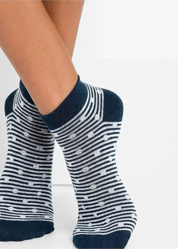 bonprix Sneakersocken mit Bio-Baumwolle (8er Pack) Bis zu 65% Rabatt