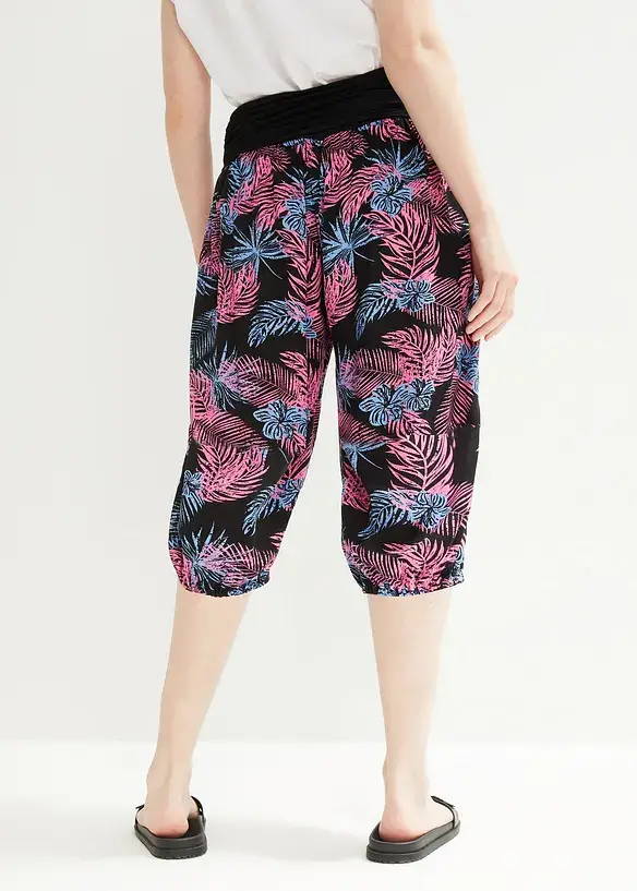bonprix 3/4-Hose mit Bequembund, Loose-Fit Exklusive Angebote
