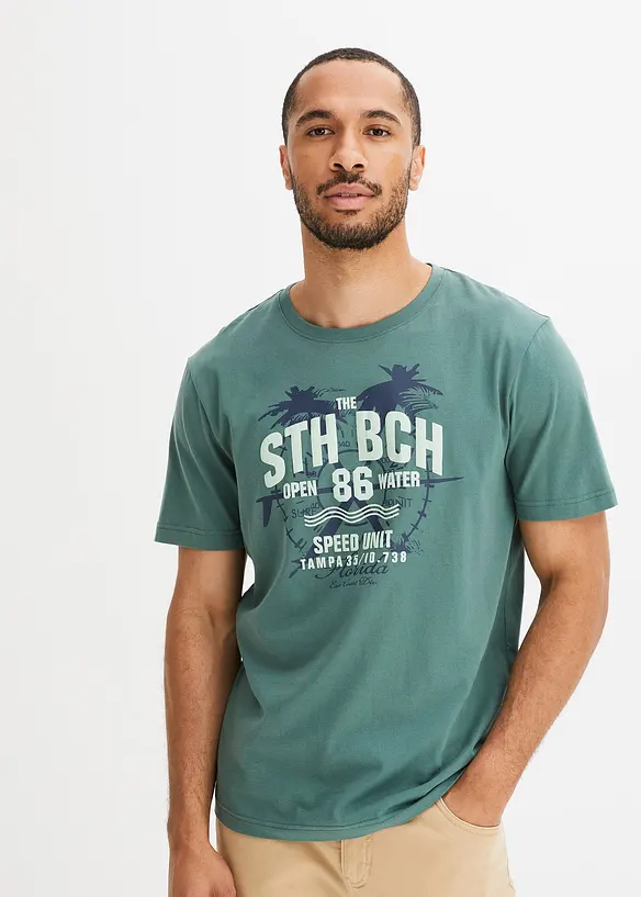 bpc bonprix collection T-Shirt aus reiner Bio-Baumwolle Saisonale Angebote