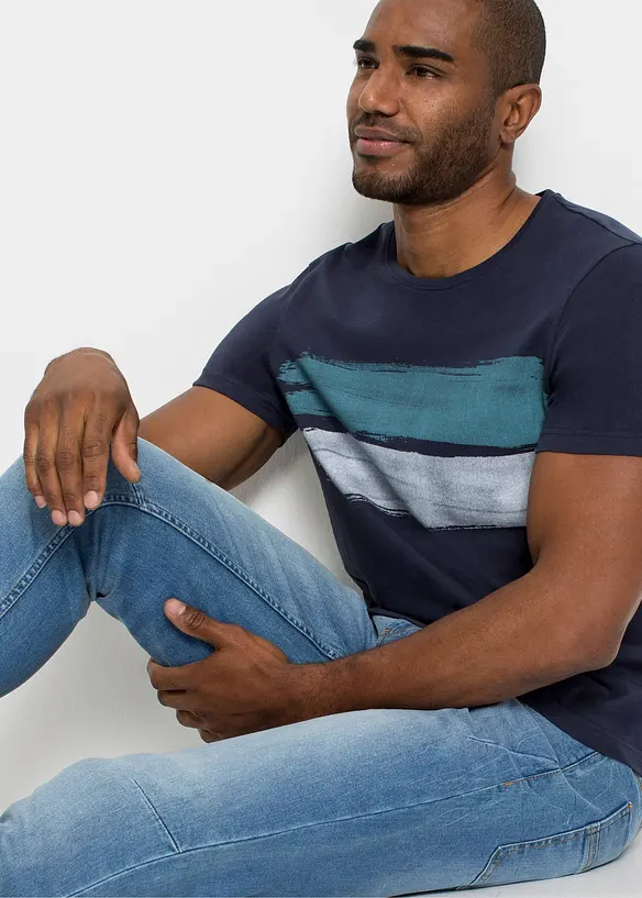 bonprix T-Shirt mit Druck Kostenlose Rückgabe