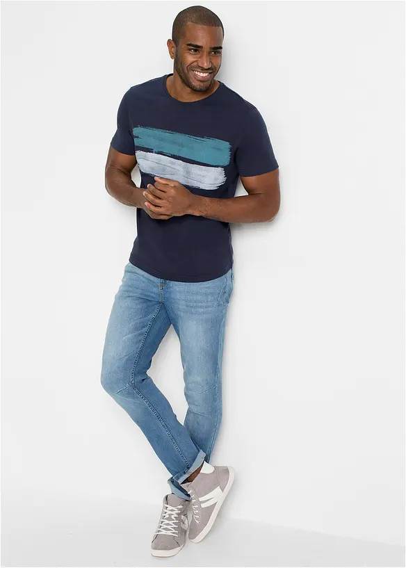 bonprix T-Shirt mit Druck Begrenzte Freigabe