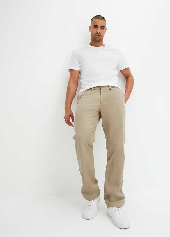 bonprix Regular Fit Chinohose, Straight Letzter Tag
