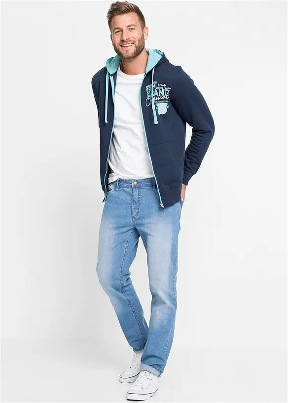 bonprix Regular Fit Stretch-Jeans, Straight (2er Pack) 50% Rabatt mit kostenlosem Versand