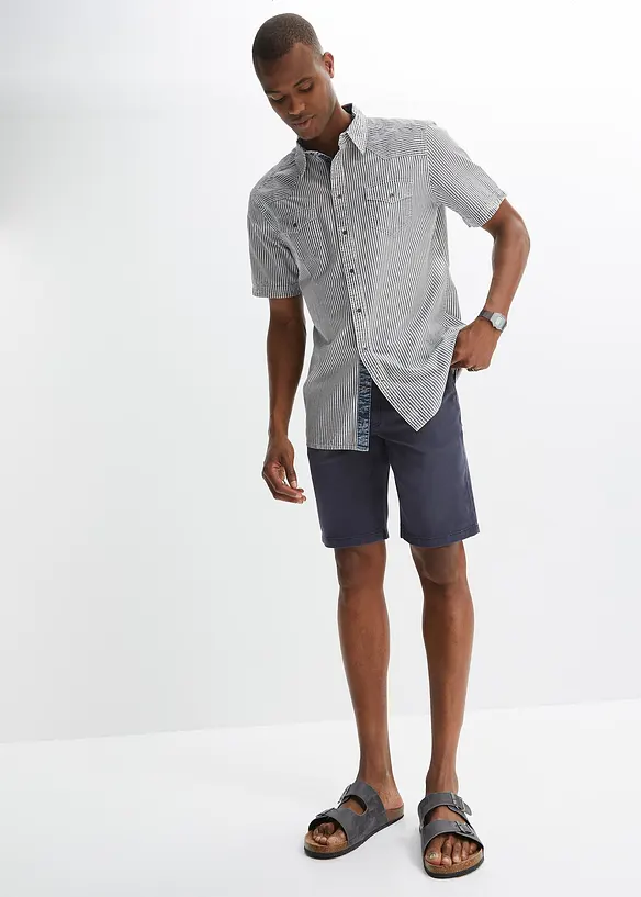John Baner JEANSWEAR Coloured Stretch-Bermuda, Regular Fit Outlet