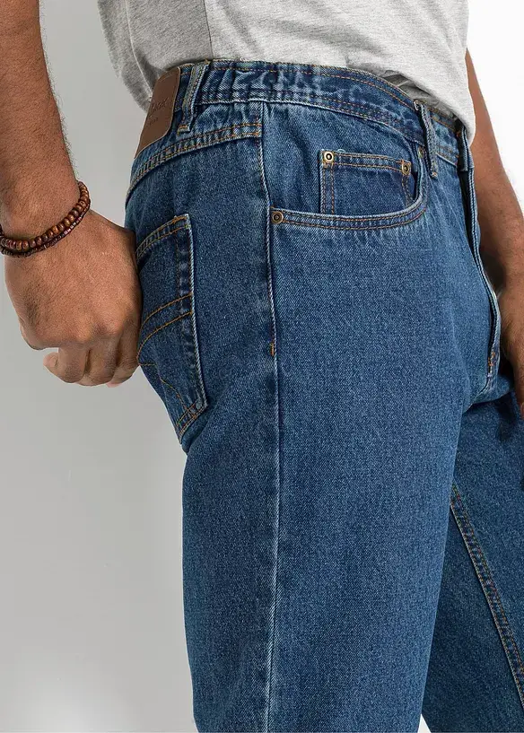 bonprix Classic Fit Jeans mit seitlichem Dehnbund, Straight Blitzverkäufe