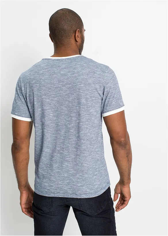 bonprix T-Shirt mit Schnürung aus Bio-Baumwolle Flash Sale