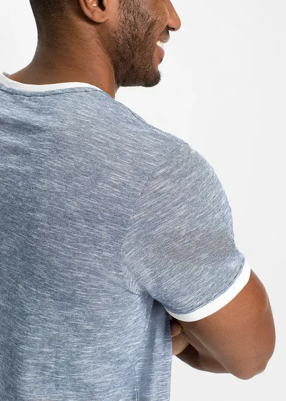 bonprix T-Shirt mit Schnürung aus Bio-Baumwolle Flash Sale