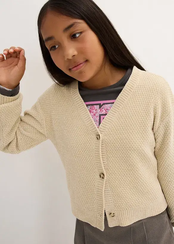 bpc bonprix collection Mädchen Strickjacke Räumungsverkauf
