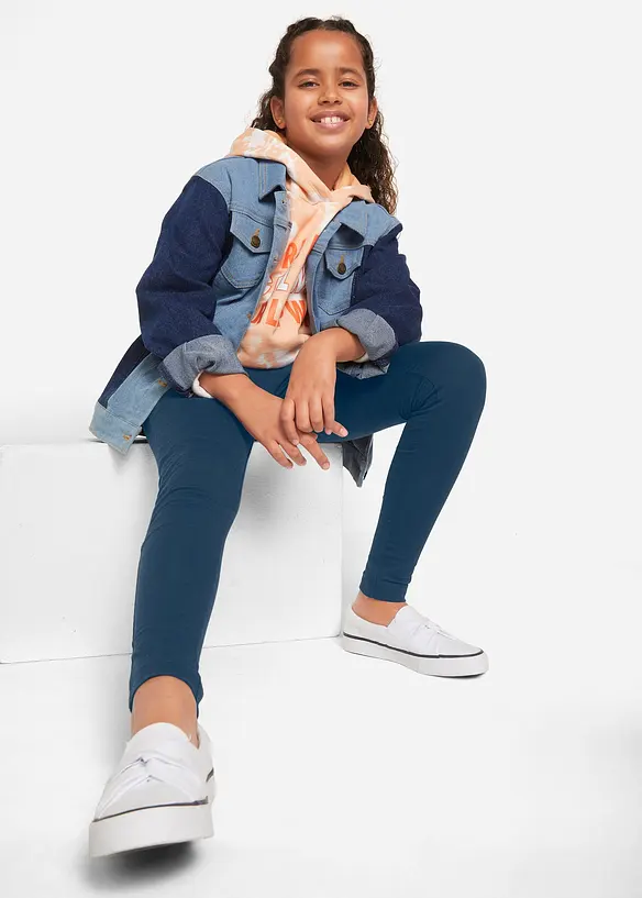 bonprix Mädchen Leggings (3er Pack) Kauf eins, bekomm eins gratis