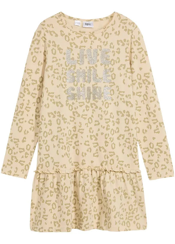 bpc bonprix collection Mädchen Jerseykleid mit Bio-Baumwolle VIP-Rabatte