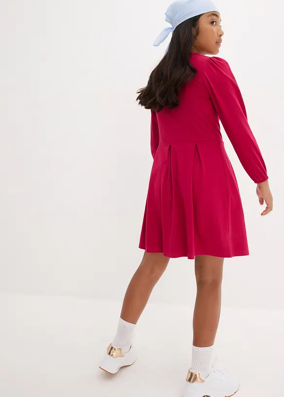 bpc bonprix collection Mädchen Jerseykleid mit Bio-Baumwolle JETZT KAUFEN