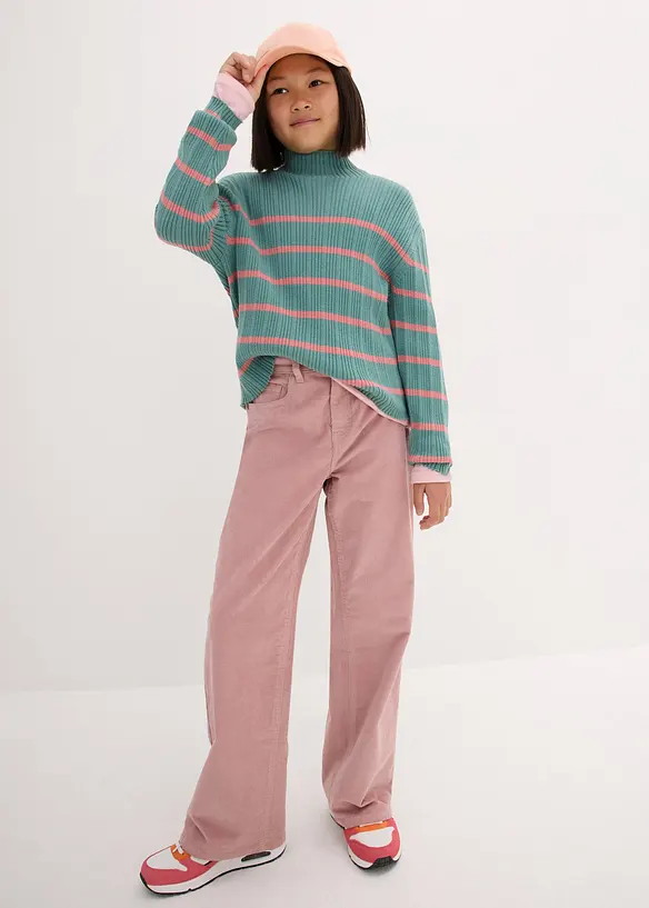 bpc bonprix collection Mädchen Rippen-Strickpullover Nur für heute
