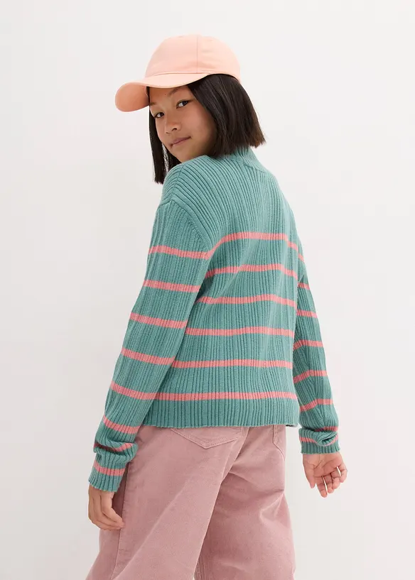 bpc bonprix collection Mädchen Rippen-Strickpullover Sonderangebot der Fabrik