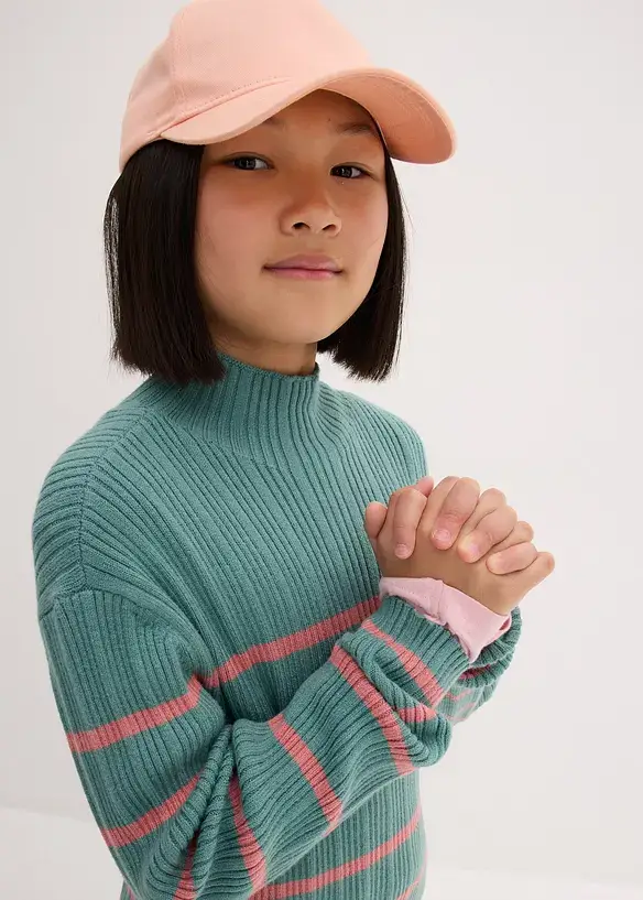 bpc bonprix collection Mädchen Rippen-Strickpullover Sonderangebot der Fabrik
