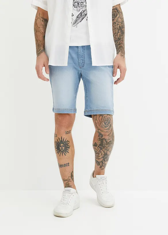 John Baner JEANSWEAR Stretch-Jeans-Bermuda, Regular Fit 2025