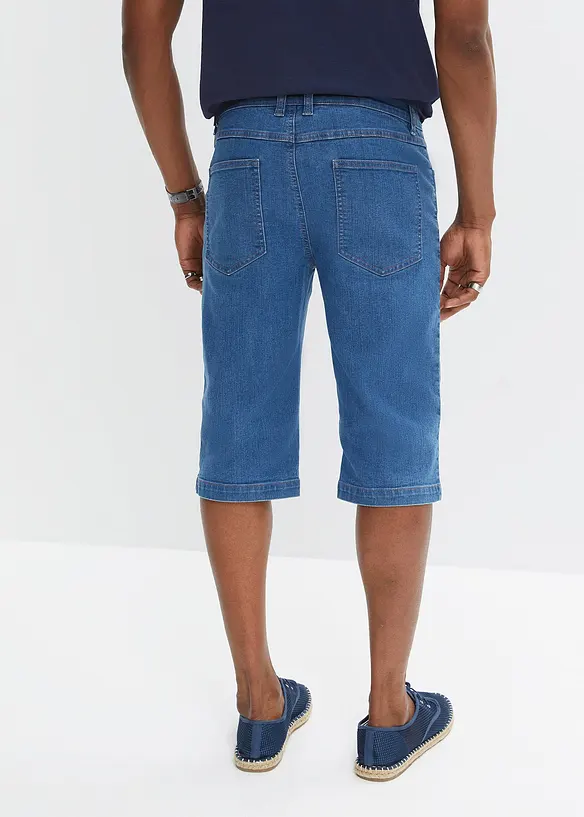 John Baner JEANSWEAR Long-Stretch-Jeans-Bermuda, Regular Fit (2er Pack) im Angebot