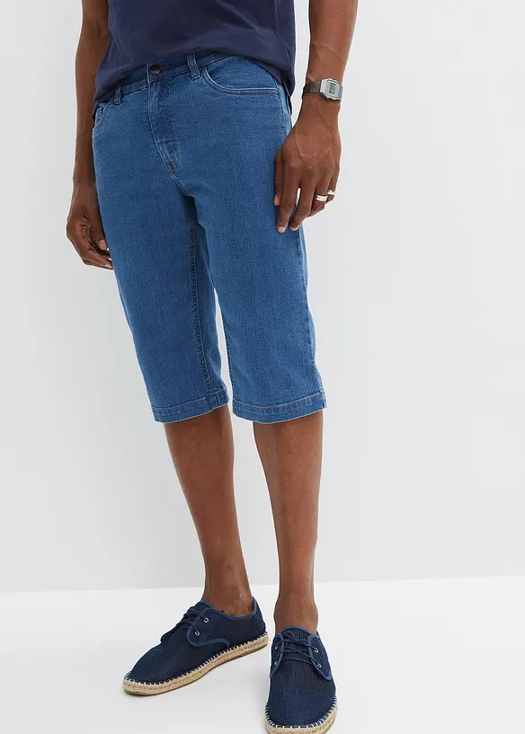 John Baner JEANSWEAR Long-Stretch-Jeans-Bermuda, Regular Fit (2er Pack) Schlussverkauf